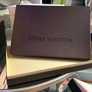 Louis Vuitton box for a scarf